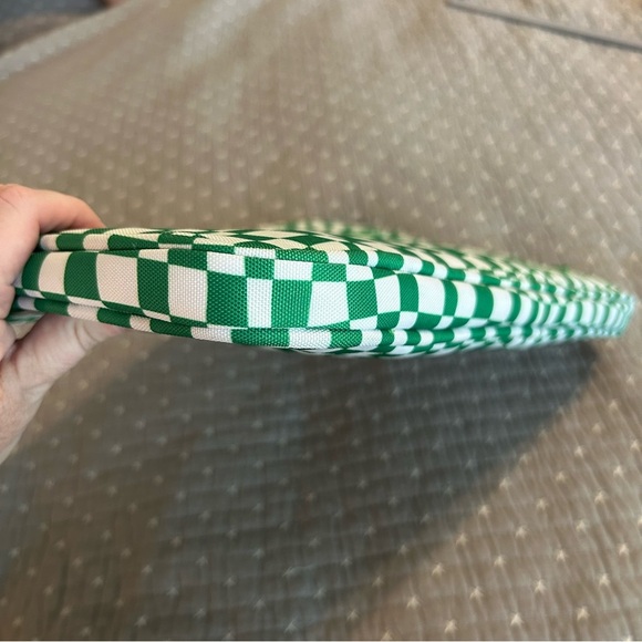 Calpak Green and White Checkered Laptop Sleeve - Like New! - Picture 7 of 7